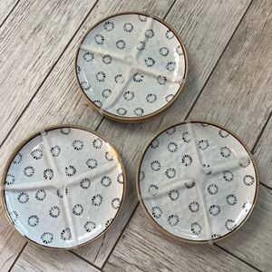 Food Network Blue & White Salad Plate Set